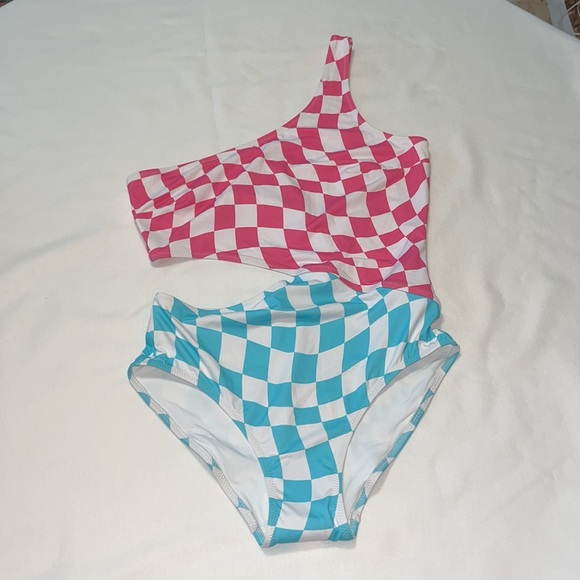 Bloomie’s x SOLID & STRIPED CLAUDIA ONE SHOULDER ONE-PIECE SWIMSUIT Sz M - Picture 2 of 8